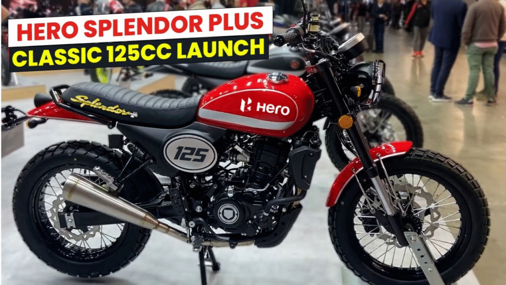 2025 Hero Splendor 125 Bike Will be Launched by August 2025, Will Have 90 Kmpl Mileage and 125cc Powerful Engine –